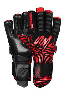 Gants de gardien de but de football Oxygen Sports en cuir, avec grip en latex robuste, protection UV, séchage rapide, design léger - Doigts et pouce - Product Image 3