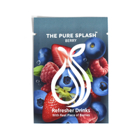Op maat gedrukte 15g aluminiumfolie supplementen fruitpoeder sample verpakking kleine platte Mylar zakje