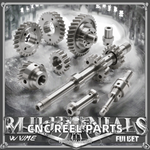 قطع غيار بكرة الصيد لصب الطعم من الفولاذ المقاوم للصدأ والبرونز والنحاس لطحن الحفر والتطريز - Product Image 2