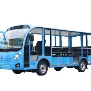 High Quality Electric Tourist Bus Electric Vehicle 18 Seats Sightseeing Bus for City Tour