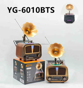 <span class=keywords><strong>Radio</strong></span> portable rétro ELETREE YG-6010BTS YG-6010 Mini, haut-parleur <span class=keywords><strong>radio</strong></span> vintage, charge solaire, <span class=keywords><strong>radio</strong></span> <span class=keywords><strong>FM</strong></span> AM SW sans fil, lecteur MP3 USB TF - Product Image 2
