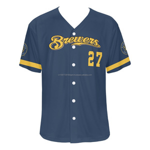Maillots de baseball unisexes de haute qualité 2026, imprimés sur mesure, shorts respirants, vêtements de sport - Product Image 3