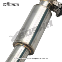 Tuyaux d'échappement à haut débit BOSKA Valvetronic pour Dodge RAM 1500 DT V8 5.7L 2015-2023, silencieux arrière en acier inoxydable 304, 1,5 mm