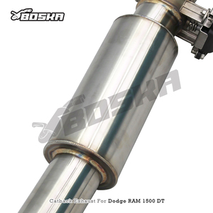 ท่อไอเสีย BOSKA Valvetronic สำหรับ Dodge RAM 1500 DT V8 5.7L ปี 2015-2023 ผลิตจากสแตนเลส 304 พร้อมปลายท่อ Catback Muffler - Product Image 2