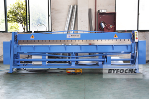 <strong>Hvac</strong> Duct Flange <strong>Metal</strong> <strong>Sheet</strong> Electric Folding Machine - Product Image 6