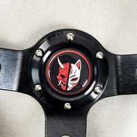 Volant de direction universel OEM ODM de style JDM à fond profond de 13/14 pouces, volant de direction personnalisé pour voitures modifiées et améliorées