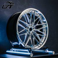 Jantes forgées polies LYT en 2 pièces, 18, 19, 20, 21, 22 pouces pour BMW Série 5, Mercedes Classe E, Toyota Crown, Ford Mustang, Dodge Charger, Tesla