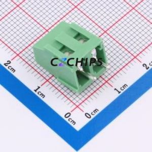 C508128L-2P0G36 Screw Terminal Block Through hole Component (THT),P=5.08mm Connector 1x2P 5.08mm 2P 1 - Product Image 2