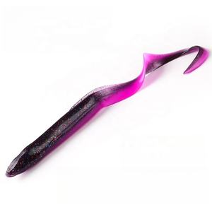EEL Señuelos blandos 20cm 15cm Señuelos artificiales Pesca Gusano Silicona Bass Pike Minnow Swimbait Jigging Cebos de plástico - Product Image 1