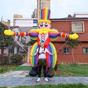 Disfraces <span class=keywords><strong>de</strong></span> desfile <span class=keywords><strong>de</strong></span> adultos <span class=keywords><strong>de</strong></span> <span class=keywords><strong>marionetas</strong></span> <span class=keywords><strong>de</strong></span> payaso inflables <span class=keywords><strong>de</strong></span> colores arcoíris disponibles en línea a precios bajos - Product Image 3