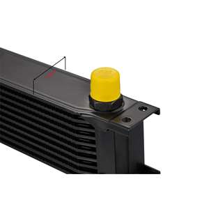 Refroidisseur d'huile moteur en alliage d'aluminium de qualité supérieure AN8 AN10 type britannique bleu noir argent pour système de refroidissement de voiture de course radiateur d'huile - Product Image 3