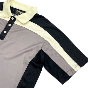 เสื้อฟุตบอลย้อนยุคอเมริกันคอโปโลโพลีเอสเตอร์แบบสตรีทเสื้อครอปขนาดพลัสไซส์ระบายอากาศป้องกันรังสียูวี - Product Image 6