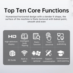 43 inch tùy chỉnh màn hình cảm ứng LCD quảng cáo Thông tin kỹ thuật số biển tự dịch vụ kiosk - Product Image 3