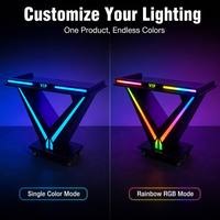Table de DJ triangulaire inversée en fer forgé de 1,2 m avec logo personnalisé, podium de scène de boîte de nuit à LED RGB, avec roues silencieuses, vente directe usine