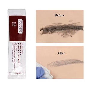 Crema Reparadora Post-Tatuaje de Cejas y Labios Orgánica de Marca Blanca <span class=keywords><strong>con</strong></span> Vitaminas A y D, Ungüento Adhesivo para el Cuidado Posterior - Product Image 6