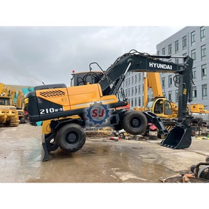 รถขุดมือสอง HYUNDAI 210W-9 จากเกาหลีใต้ รถขุดล้อยาง 210W-7 ยี่ห้อฮุนได น้ำหนัก 21 ตัน คุณภาพทนทาน ราคาประหยัด - Product Image 2