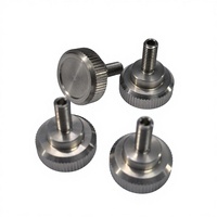 Pièces usinées CNC en acier inoxydable sur mesure de haute qualité, boulons et écrous à ailettes, services d'usinage CNC, fabrication métallique