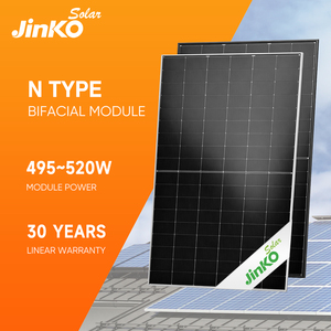แผงโซลาร์เซลล์ชนิด N-type กำลังไฟ 495w 500w 505w 510 515 520 วัตต์ แบบสองหน้า (Bifacial) โมโนคริสตัลไลน์ รุ่น GP-JKN520W ยี่ห้อ Jinko 500w - Product Image 3