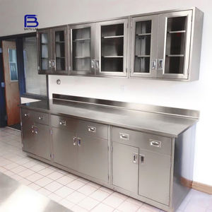 चिकित्सा सफाई कक्ष टेबल 304 स्टेनलेस स्टील बेंच लैब वाशिंग बेसिन सिंक टेबल - Product Image 6