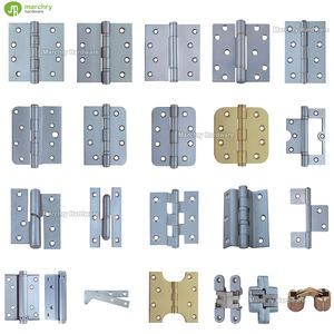 Charnière métallique à 90 degrés avec butée pour porte en bois, en acier inoxydable 304, charnière à manivelle avec 2 roulements à billes - Product Image 3