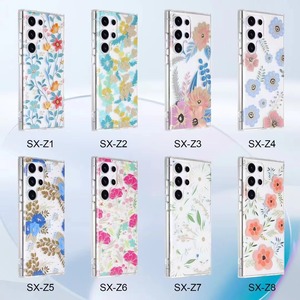 Placcato fiori colorati IMD custodia per <span class=keywords><strong>Samsung</strong></span> A15 Galaxy S24 Plus S23Ultra A52 <span class=keywords><strong>A53</strong></span> A54 A55 <span class=keywords><strong>Cover</strong></span> posteriore trasparente in <span class=keywords><strong>Silicone</strong></span> - Product Image 2
