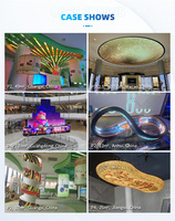 Modules LED souples P2 P3 P2.5 P1.53, module d'affichage LED souple d'intérieur, écran d'affichage LED incurvé