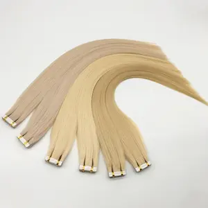 Wholesale Human Indian Weave On Extensions Wigs T S Grade 10 Russian In Extensiones Pelo Natural Tape Hair Extension