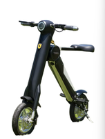 Trottinette électrique pliable 36V 350W pour adultes, légère, pour les trajets en ville, avec un design intelligent à 2 roues