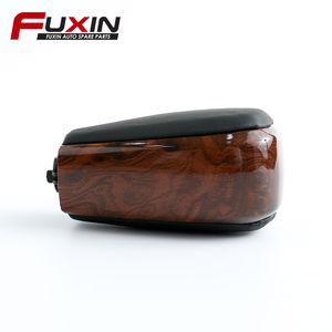 लकड़ी के रंग कार्बन फाइबर काले ऑटोमैटिक ट्रांसमिशन गियर शिफ़्ट घुंडी टोयोटा लैंड क्रूजर प्राडो FJ150 LC150 2010-2017 के लिए - Product Image 2