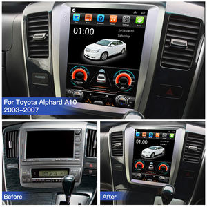 Radio con Pantalla Android STWEI para Toyota Alphard 2003-2007 VELLFIRE A10, Estilo Tesla, con GPS, Navegación, Reproductor Multimedia, Carplay y 4G - Product Image 6
