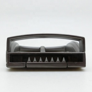 40mm Niken bàn chải kim loại vành đai khóa dễ dàng <span class=keywords><strong>Clip</strong></span> với đuôi có thể tháo rời cho thắt lưng da phong cách Texas bán buôn nhà máy trong kho - Product Image 3