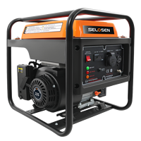 SELOSEN 4kW Offener Rahmen Inverter-Generator Dual-Fuel 4000 Watt Benzin/LPG Erdgas Elektrogeneratoren Made in China