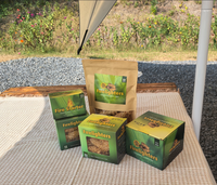 Allume-feu en laine de bois naturel à éclairage rapide pour camping en plein air, barbecue, charbon de bois organique, 32 pièces/boîte