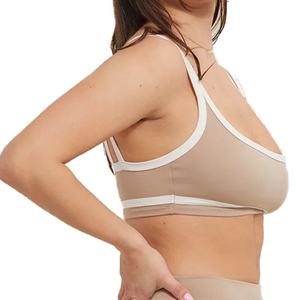 Fabricant et grossiste de soutiens-gorge de sport pour femmes à forte élasticité, confortables pour l'été, tailles puls, soutiens-gorge de yoga sportifs pour femmes, soutiens-gorge de sport pour femmes - Product Image 3