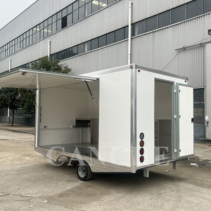 Camión de Comida Rápida Móvil Multifuncional de Acero Inoxidable y Remolque para Venta de Aperitivos, Café, Cerveza y Bar en Europa - Product Image 3