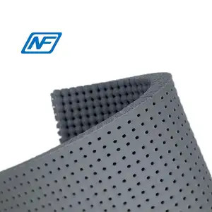 Fogli di schiuma di gomma grigia di alta qualità resistenti al calore 15mm di spessore foglio di schiuma di silicone a celle aperte