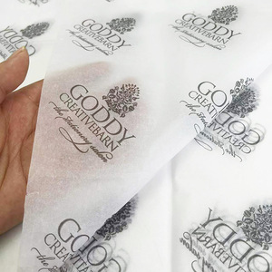 Custom Printed Disposable Virgin Branded Personalized Gift Wrapping <b>Tissue</b> <b>Paper</b> with Logo - Product Image 2