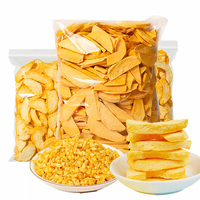 Groene Gedroogde Vriesgedroogde Fruitsnacks Groothandel Gedroogd Fruit met Koelende Gele Perzik Aardbei Mango Vriesgedroogde Yoghurt