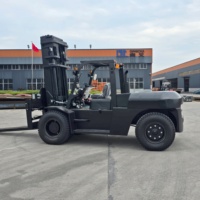 Montacargas Diésel QINGCHA CPCD120, Capacidad de 12 Toneladas, Motor XICHAI 6110 de Alta Eficiencia, Neumáticos Sólidos de Alta Resistencia, Elevación de 3000 mm, Uso Industrial