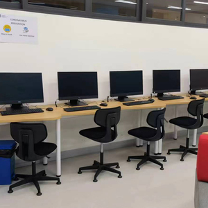 लैब क्लिनिक डेंटिस्ट मसाज डॉक्टर कार्यालय अस्पताल डेंटिस्ट स्टूल कुर्सियों के लिए एर्गोनोमिक स्टूल लेदर चेयर - Product Image 2