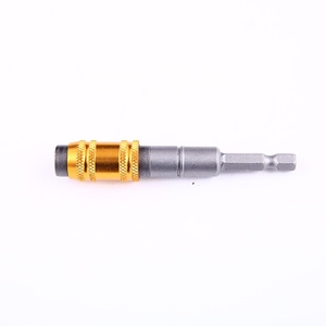 <span class=keywords><strong>Punta</strong></span> de Destornillador Magnética de Acero al Carbono con Adaptador de Junta Universal Hexagonal para Perforación de Metal - Product Image 1