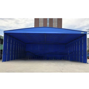 Vente directe usine – Grand abri pliant mobile <span class=keywords><strong>à</strong></span> roulettes, imperméable, coulissant, pour parking et abri de voiture - Product Image 2