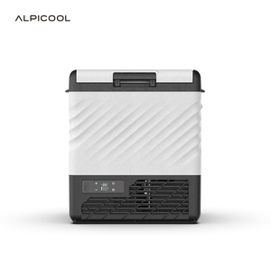 P22 -A <span class=keywords><strong>Alpicool</strong></span> Mini réfrigérateur Réfrigérateur-congélateur alimenté par batterie Compresseur solaire Pique-nique Camping <span class=keywords><strong>Glacière</strong></span> portable avec roues - Product Image 3