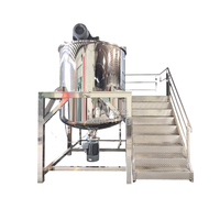 Réservoir de mélange de détergent liquide personnalisé Machine de fabrication de shampoing Mélangeur de savon Homogénéisateur Émulsifiant Ligne de production de mélange
