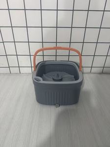 Комплект для уборки: ведро с самоотжимом, улучшенная квадратная швабра из микрофибры, пластиковая корзина, штанга из нержавеющей стали, высокое качество - Product Image 4