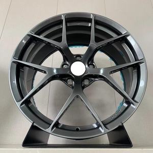 Rines DJJ Forged Fi <span class=keywords><strong>R</strong></span> EVO en Gris Oscuro para BMW G87 M2 F80 E92 M3 <span class=keywords><strong>Porsche</strong></span> <span class=keywords><strong>911</strong></span> 991 GT3 5x112 5x120, Rines de Aleación Personalizados para Competición - Product Image 4