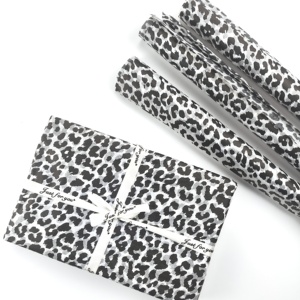 Papel <span class=keywords><strong>de</strong></span> Seda con Estampado <span class=keywords><strong>de</strong></span> Leopardo Personalizado, Papel <span class=keywords><strong>de</strong></span> Envolver con Logotipo Impreso para Empaque, Papel <span class=keywords><strong>de</strong></span> Seda para Envolver Regalos - Product Image 1