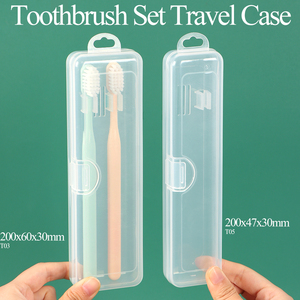 SUNSHING Wholesale <b>Toothbrush</b> Set Travel Case <b>Toothpaste</b> Containers Plastic Pencil Boxes <b>Toothbrush</b> <b>and</b> <b>Toothpaste</b> Storage Box - Product Image 1