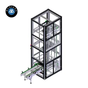 MX terus menerus pengangkat vertikal sistem konveyor lift lift liangzo leadworld industri konveyor palet
