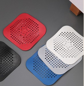 Filtro de silicona plegable para fregadero, protector de desagüe, atrapapelos y tapón para fregaderos de cocina y baño con ventosa - Product Image 5